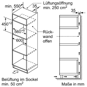 Siemens CM585AGS1 iQ500 Einbau Mikrowelle mit Heißluft  60 x 45 cm Edelstahl
