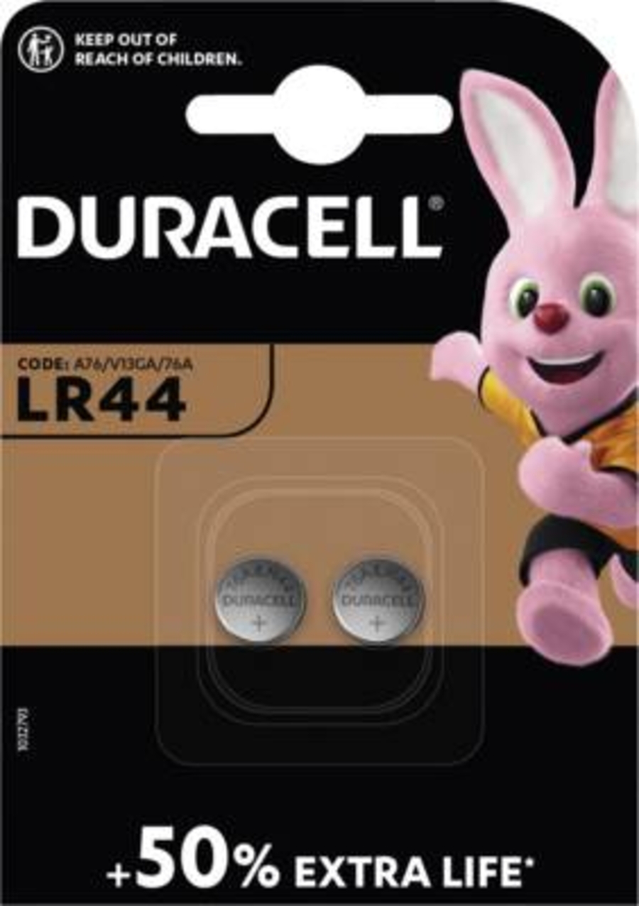 Duracell LR 44 B2 Knopfzellenbatterie Electronics 2 Stk 