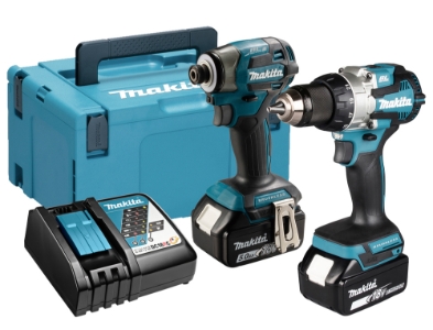 Makita DLX2527TJ  Kombi-Kit LXT 18 V • DTD173 • DDF489 • 2 x 5 Ah Akku