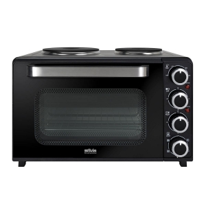  KK3200 Kleinküche, 30 L, 3200 W, 2 Kochplatten,  Drehspieß, Umluft, 