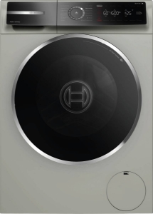 Bosch WGB2560X1 Serie 8, Waschmaschine Frontlader 10 kg 1600 U/min., Silber-inox