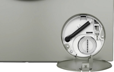 Bosch WGB2560X1 Serie 8, Waschmaschine Frontlader 10 kg 1600 U/min., Silber-inox