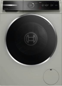 Bosch WGB2560X1 Serie 8, Waschmaschine Frontlader 10 kg 1600 U/min., Silber-inox