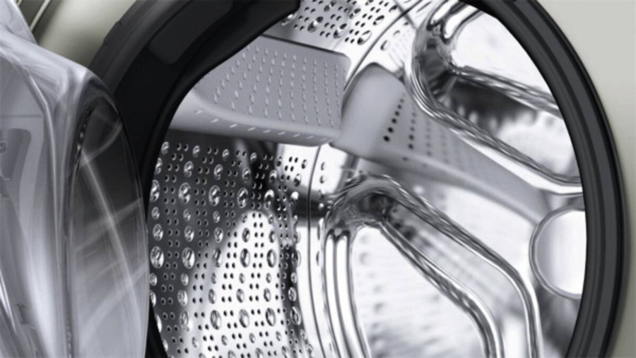 Bosch WGB2560X1 Serie 8, Waschmaschine Frontlader 10 kg 1600 U/min., Silber-inox