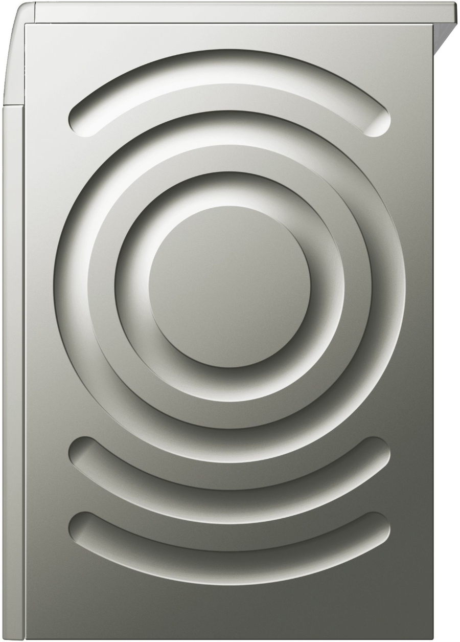 Bosch WGB2560X1 Serie 8, Waschmaschine Frontlader 10 kg 1600 U/min., Silber-inox