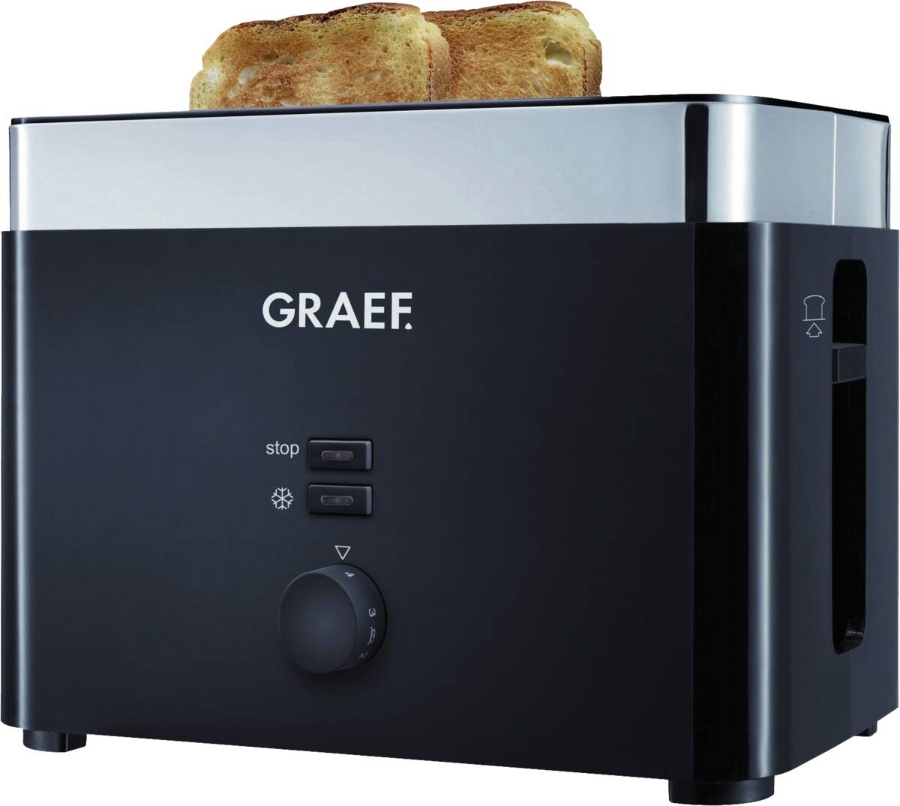Graef TO 62 Toaster Schwarz 