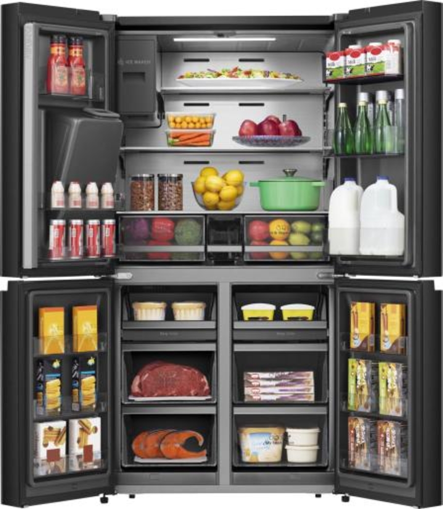 Hisense RQ760N4SBFE  Multi Door Schwarz 