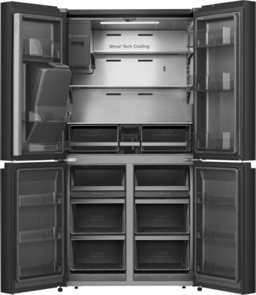 Hisense RQ760N4SBFE  Multi Door Schwarz 