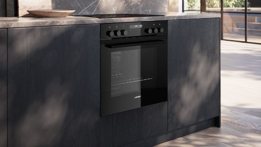 Siemens HE278GBB4 iQ500, Einbau-Herd, 60 x 60 cm, Deep black inox