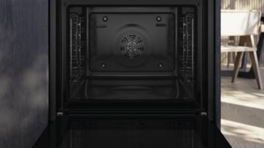 Siemens HE278GBB4 iQ500, Einbau-Herd, 60 x 60 cm, Deep black inox