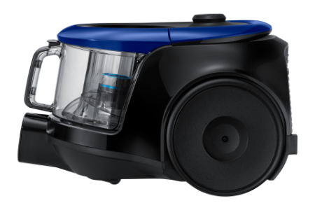 Samsung VC07M2110SB/GE  Beutelloser Staubsauger  180W  Saugleistung VC2100M - Anti Tangle Turbine Vitality Blue