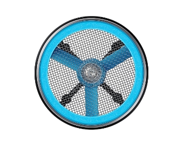 Samsung VC07M2110SB/GE  Beutelloser Staubsauger  180W  Saugleistung VC2100M - Anti Tangle Turbine Vitality Blue