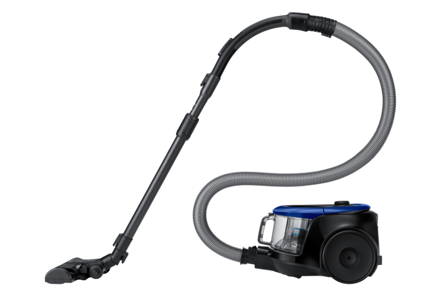 Samsung VC07M2110SB/GE  Beutelloser Staubsauger  180W  Saugleistung VC2100M - Anti Tangle Turbine Vitality Blue