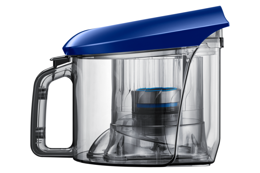 Samsung VC07M2110SB/GE  Beutelloser Staubsauger  180W  Saugleistung VC2100M - Anti Tangle Turbine Vitality Blue
