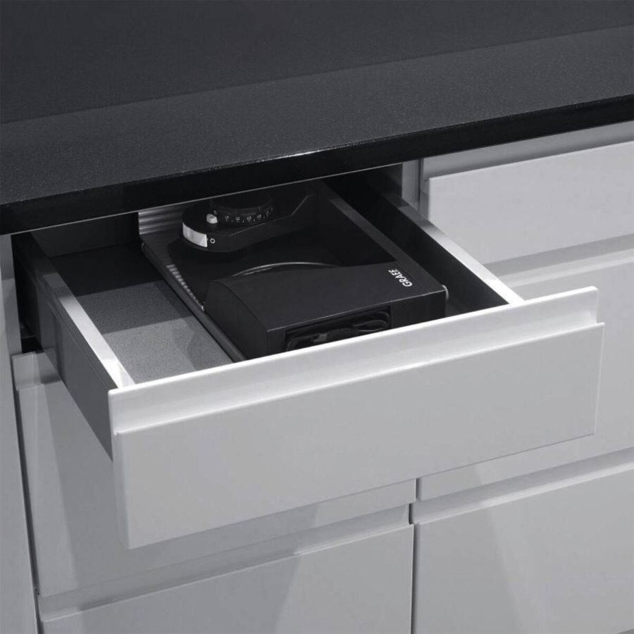 Graef MT1006 MYtiny Klappbarer Allesschneider Eisenglimmergrau 