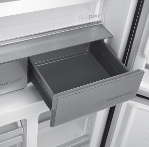 Elektrabregenz SBSQ 4600 DX Side by Side 4- Türiger Kühlschrank NoFrost 