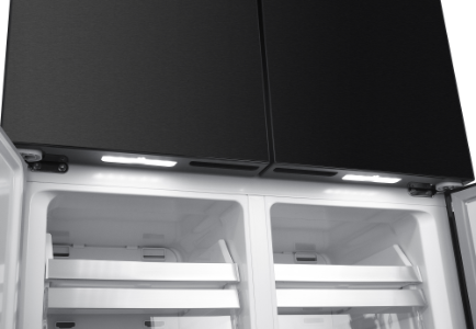 Elektrabregenz SBSQ 4600 DX Side by Side 4- Türiger Kühlschrank NoFrost 