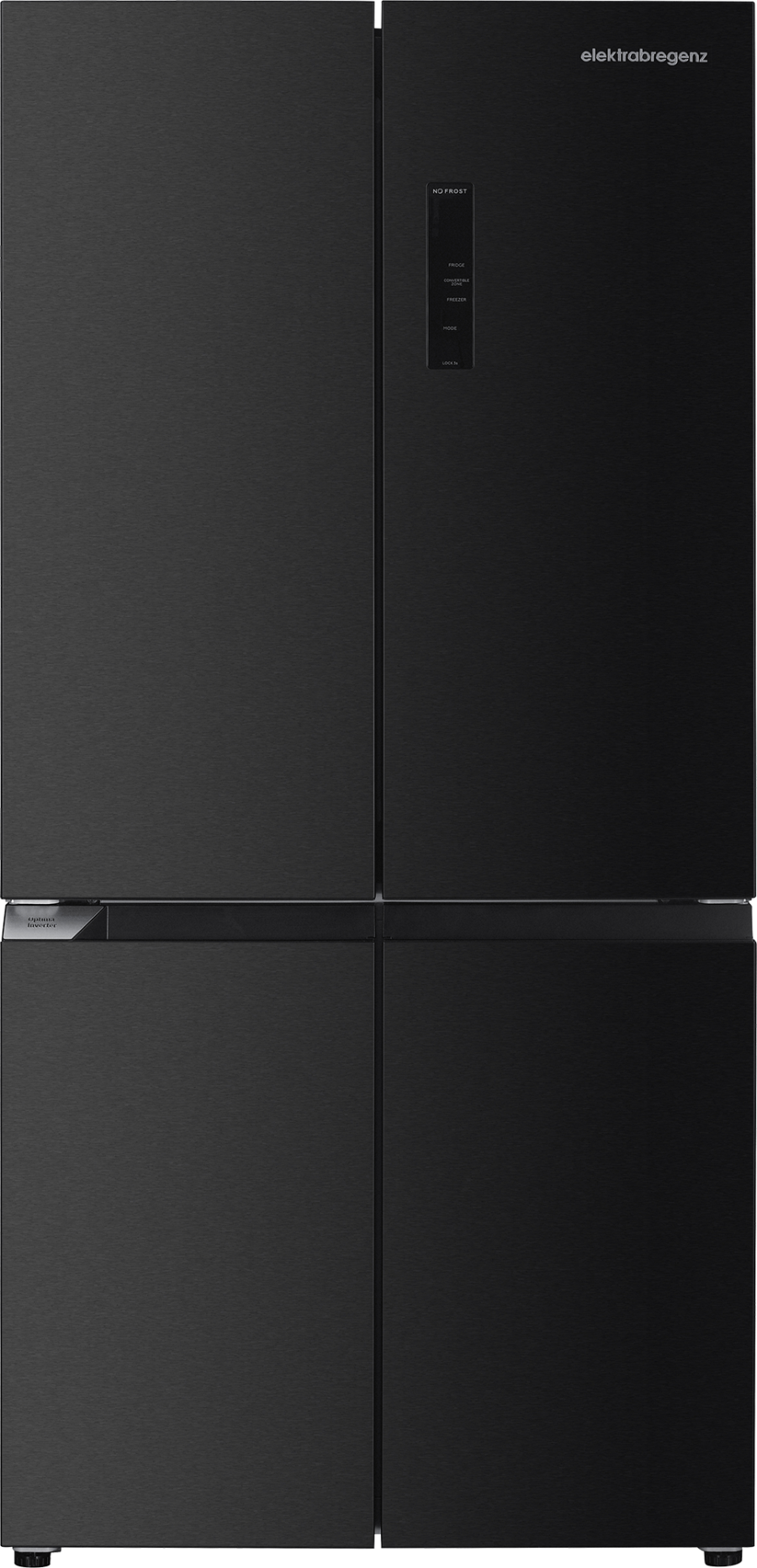 Elektrabregenz SBSQ 4600 DX Side by Side 4- Türiger Kühlschrank NoFrost 