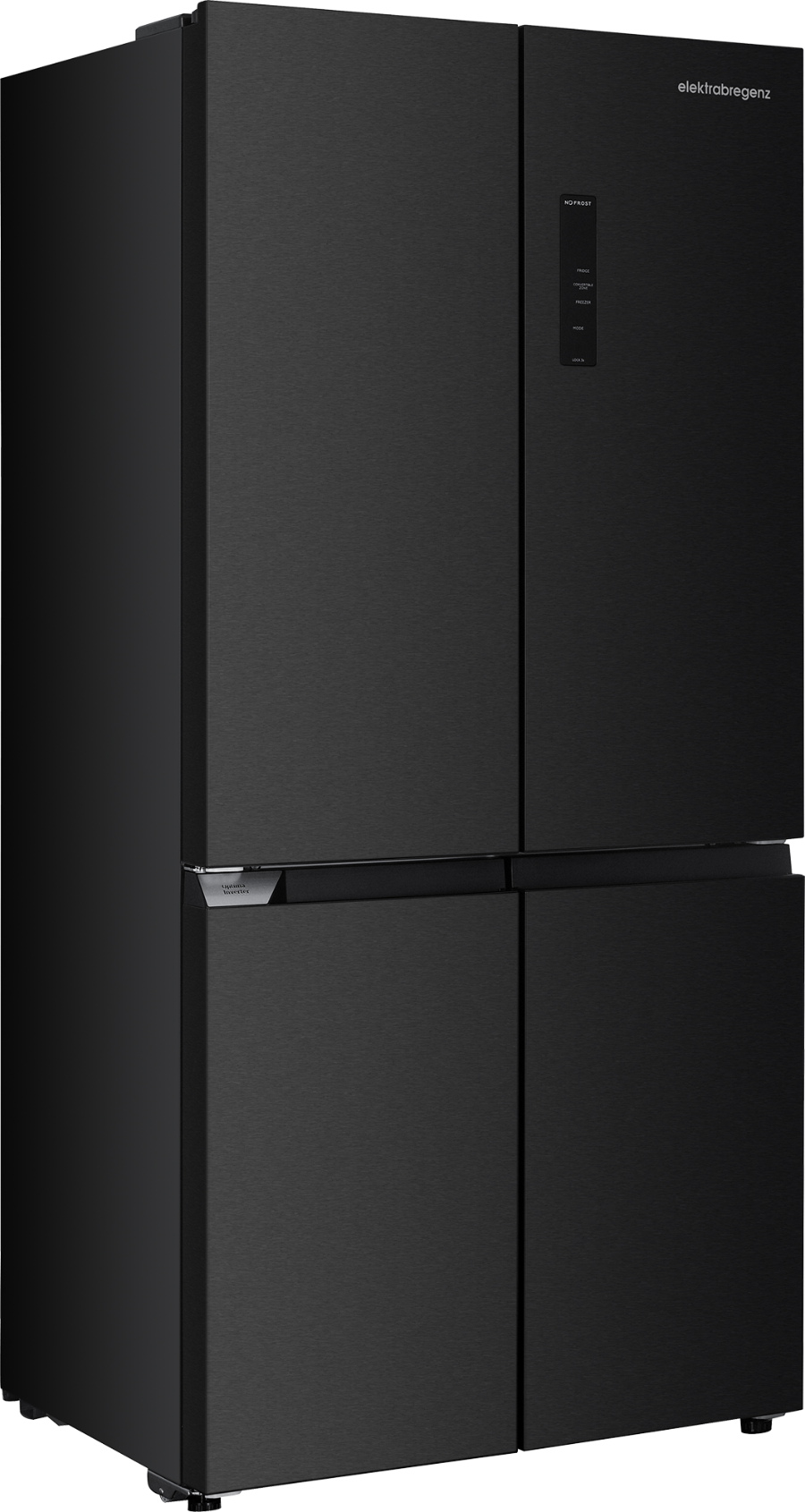 Elektrabregenz SBSQ 4600 DX Side by Side 4- Türiger Kühlschrank NoFrost 