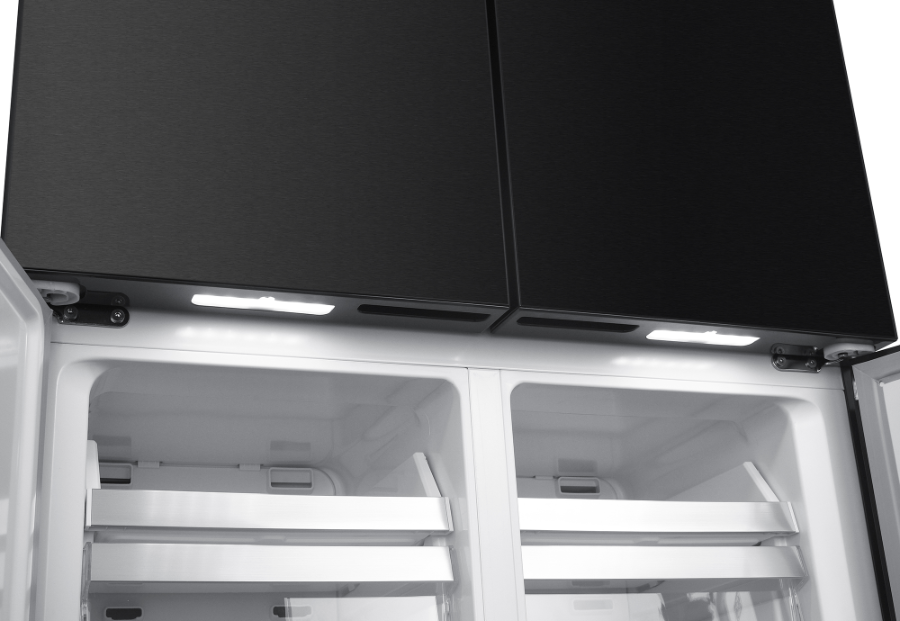Elektrabregenz SBSQ 4600 DX Side by Side 4- Türiger Kühlschrank NoFrost 
