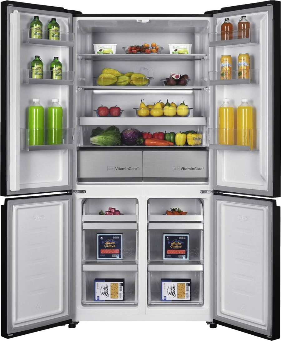 Elektrabregenz SBSQ 4600 DX Side by Side 4- Türiger Kühlschrank NoFrost 