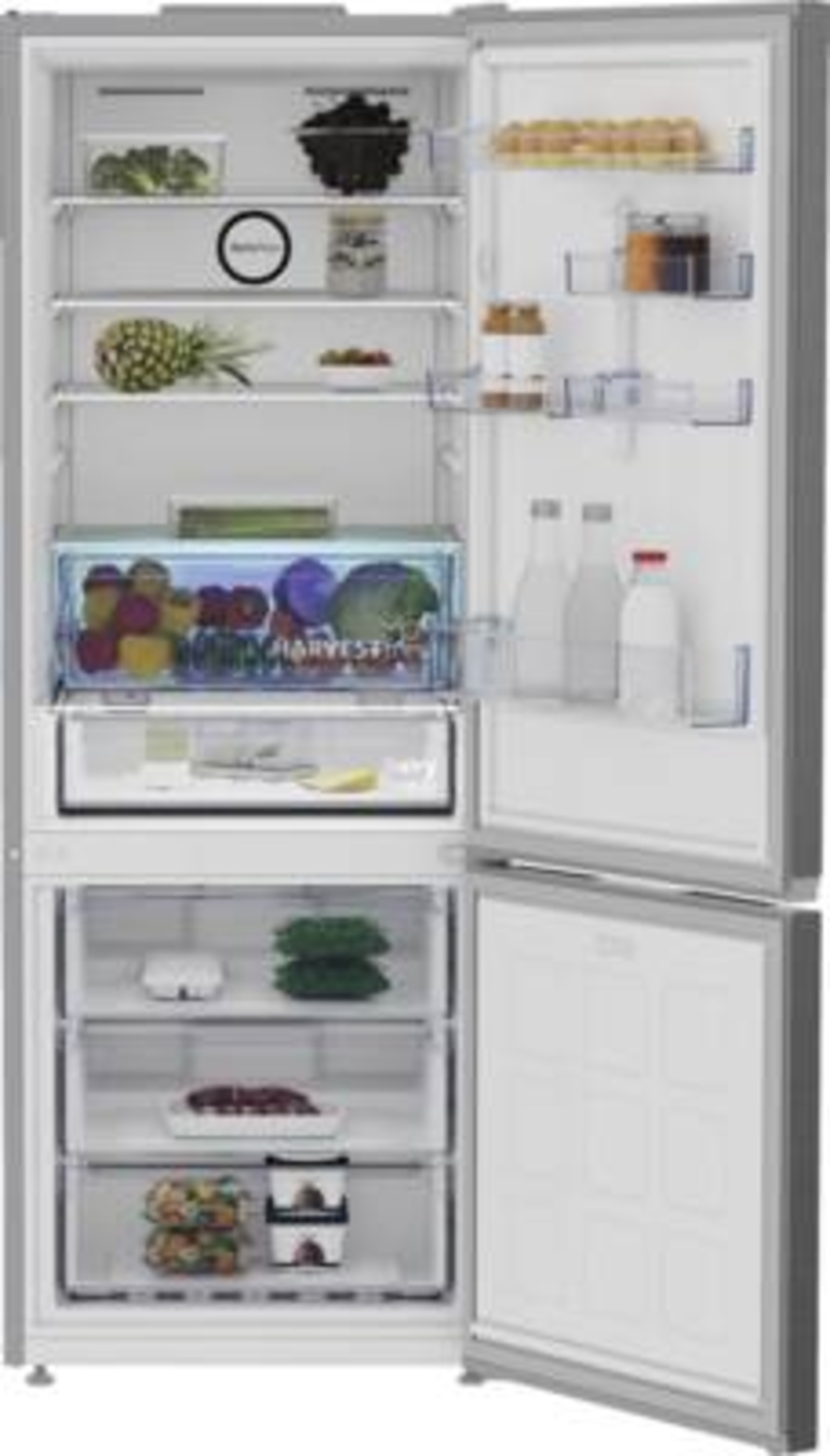 Beko B5RCNE565HXP Kühl-/Gefrierkombinationen Stand  70 cm breit NoFrost,490 Liter