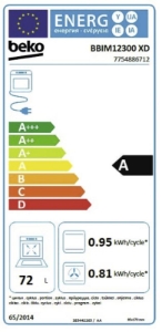 Beko BBSM12300XD Backofen Einbau Edelstahl mit Elektrokochfeld