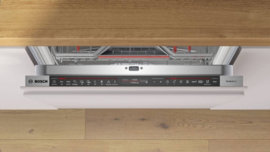 Bosch SBD8TCX04E Geschirrspüler Einbau XXL 60cm 86,5 cm Nische Restzeitprojektion (TimeLight),Home Connect