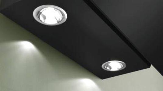 Bosch DWK65DK6K Dunstabzughaube Kamin schräg Schwarz 60 cm 