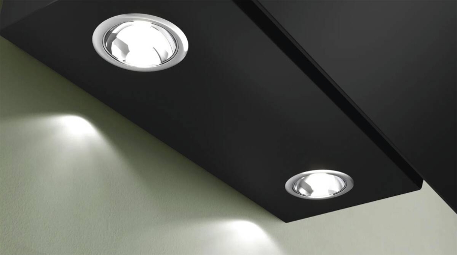Bosch DWK65DK6K Dunstabzughaube Kamin schräg Schwarz 60 cm 