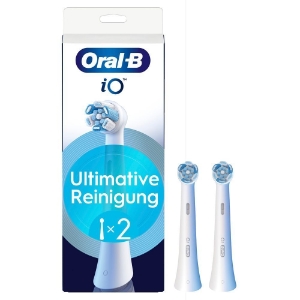 Oral-B Aufsteckbürsten iO Ultimative Reinigung 2er für elektrische Oral-B iO Zahnbürsten,