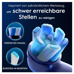 Oral-B Aufsteckbürsten iO Ultimative Reinigung 2er für elektrische Oral-B iO Zahnbürsten,