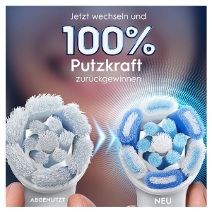 Oral-B Aufsteckbürsten iO Ultimative Reinigung 2er für elektrische Oral-B iO Zahnbürsten,