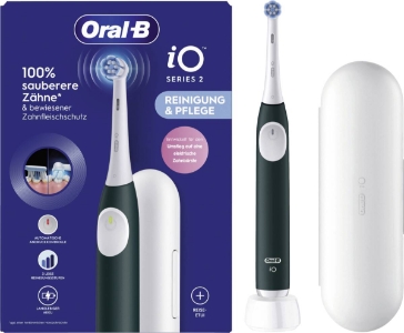 Oral-B iO Series 2 mit Reiseetui Forest Green 