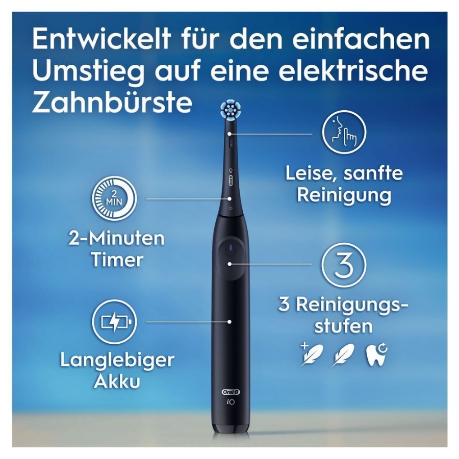 Oral-B iO Series 2 mit Reiseetui Night Black 