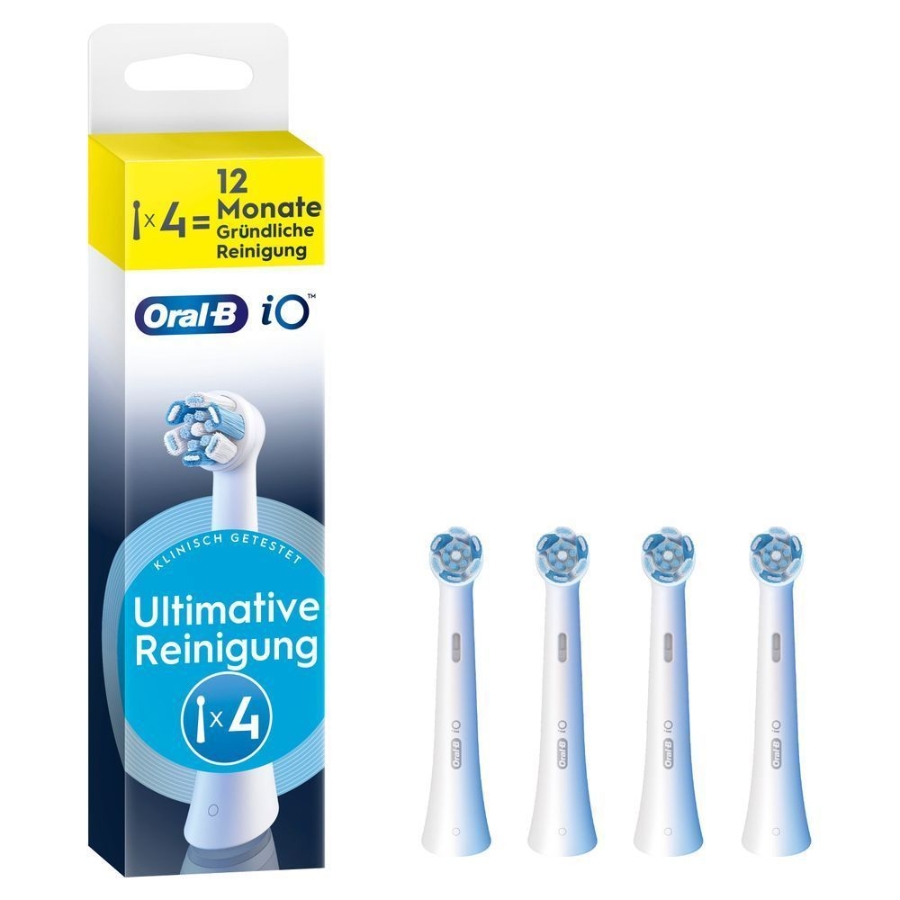 Oral-B Aufsteckbürsten iO Ultimative Reinigung 4er weiss 8700216195027