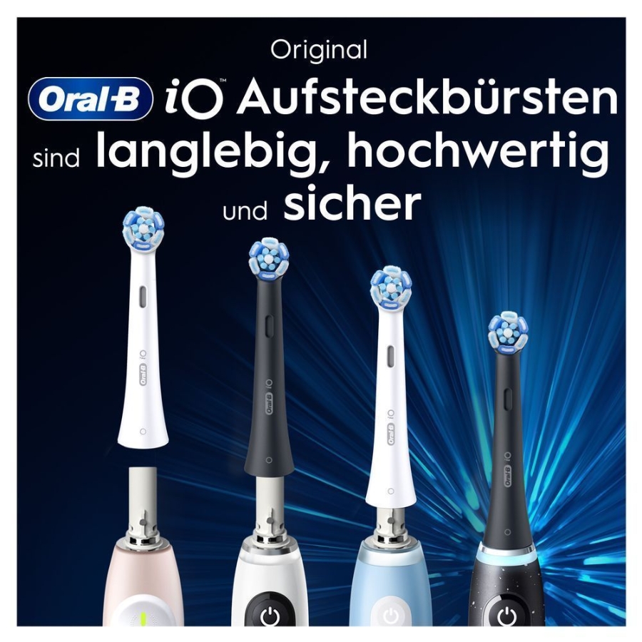 Oral-B Aufsteckbürsten iO Ultimative Reinigung 4er weiss 8700216195027