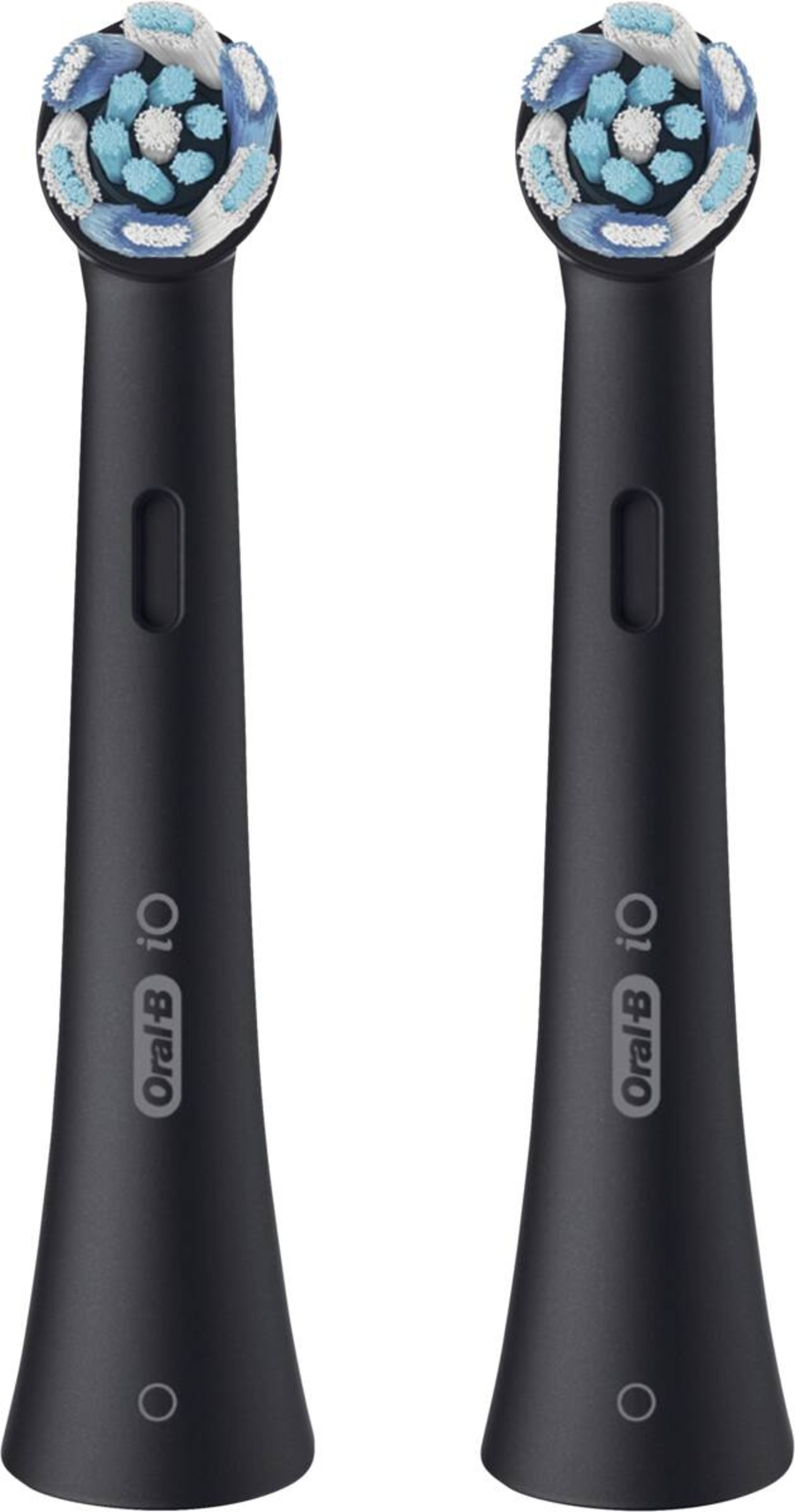 Oral-B Aufsteckbürsten iO Ultimative Reinigung Schwarz 2er für elektrische Oral-B iO Zahnbürsten, 