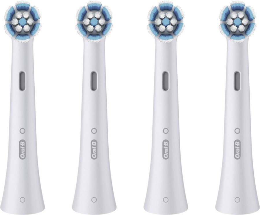 Oral-B Aufsteckbürsten iO Sanfte Reinigung 4er geeignet für empfindliches Zahnfleisch