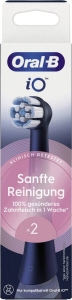 Oral-B Aufsteckbürsten iO Sanfte Reinigung BLACK 2er  