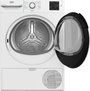 Beko BM3T3829W Wärmepumpentrockner, 8 kg, Digital Display 