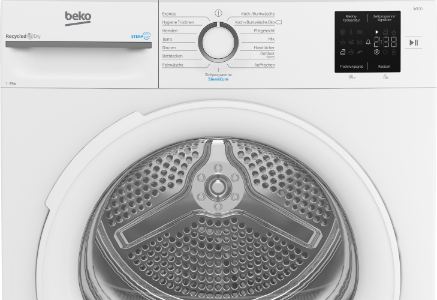 Beko BM3T3829W Wärmepumpentrockner, 8 kg, Digital Display 