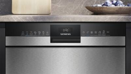 Siemens SN43ES22AE Geschirrspüler Unterbau-Einbau Edelstahl 