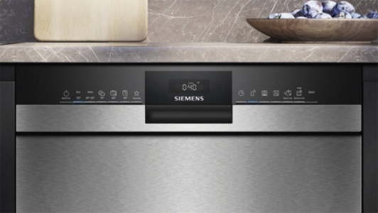Siemens SN43ES22AE Geschirrspüler Unterbau-Einbau Edelstahl 