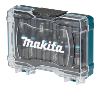 Makita E-15768 Impact Black Stecknuss-Set mit Sechskant-Schaft 6 teilig • Set