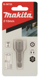 Makita B-38722 Steckschlüsselbit SW10 10 x 50 mm • 1/4"  