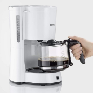 Severin KA4816 Filter-Kaffeemaschine Weiss-Schwarz 