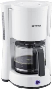 Severin KA4816 Filter-Kaffeemaschine Weiss-Schwarz 