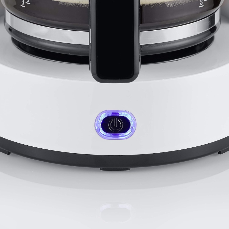 Severin KA4816 Filter-Kaffeemaschine Weiss-Schwarz 