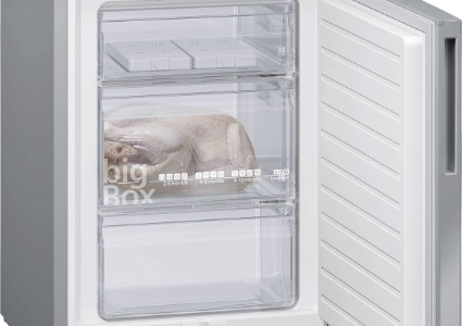 Siemens KG39EALCA Kühl-Gefrier-Kombination 201 x 60 cm, Metall-Optik 